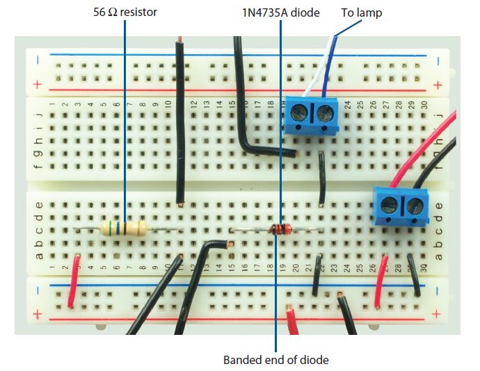 Project 2.2 The Zener Diode Voltage Regulator